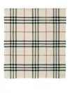 Burberry Women's Check Motif Scarf In Grey