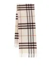 Burberry Cashmere Scarf In Neutral