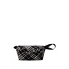 Burberry Check Belt Bag In Black