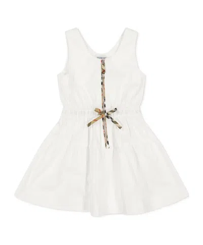 Burberry Burb Raven T-shirt Dress In White