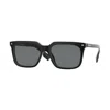 Burberry Rectangular Carnaby Sunglasses In Black