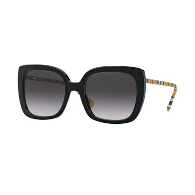 Burberry Women's Sunglasses, Be4323 Caroll In Black,grey Gradient