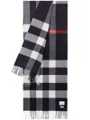 Burberry Karierter Schal Aus Kaschmir