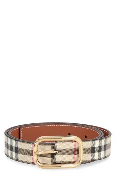 Burberry Check Belt