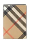 Burberry Check Pattern Card Case In Multi