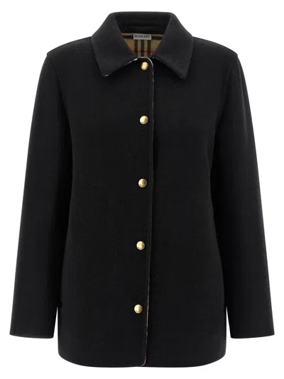 Burberry Check Lining Jacket, In Black