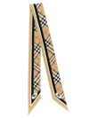 Burberry Rectangular Check Pattern Mens Scarf Accessory In Multi
