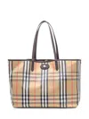 Burberry Highlands Medium Tote Bag In Brown