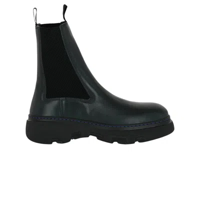 Pre-owned Burberry Creeper Chelsea Boot 'green' | Men's Size 39