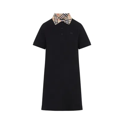 Burberry Iris Polo Dress In Blue
