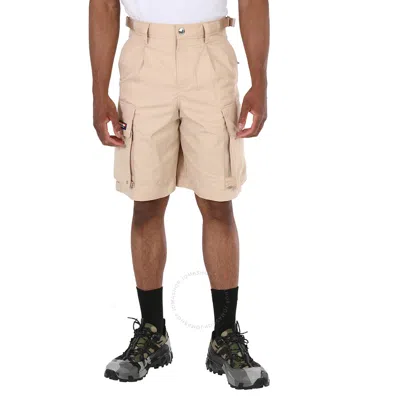 Burberry Soft Fawn Billy Cargo Shorts In Red
