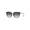 Burberry Womens Black Be4316 Phantos-frame Acetate Sunglasses In Multi