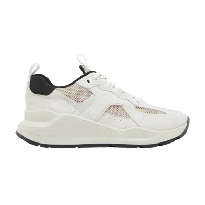 Pre-owned Burberry Wmns Check Mesh Low 'white Tartan' | Women's Size 6.5