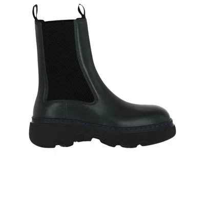 Pre-owned Burberry Wmns Creeper Chelsea Boot 'green' | Women's Size 37