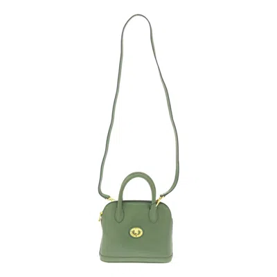Pre-owned Burberry S Green Handbag Shoulder Bag ()