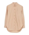 Burberry Button Long-sleeved Shirt In Neutral