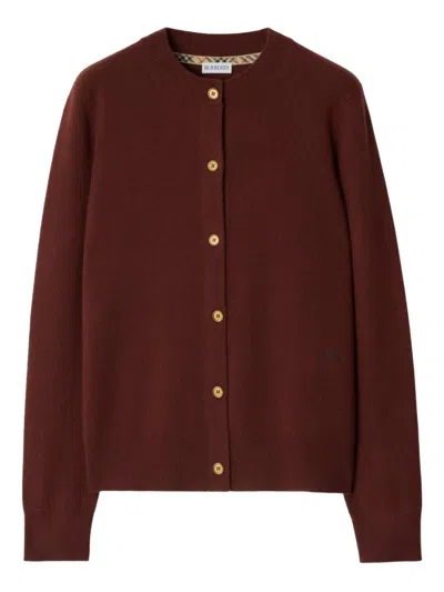BURBERRY BUTTON-UP CARDIGAN