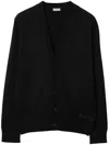Burberry Button-up Cardigan In Black