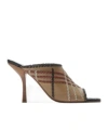 Burberry Cabana Sandals In Brown