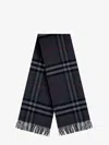 Burberry Cachemere Scarf With Giant Check Motif