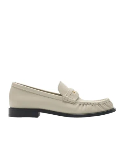 BURBERRY BURBERRY CADET RUCHED-DETAIL LOAFERS