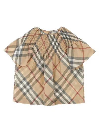 Burberry Kids' Cali T-shirt In Beige