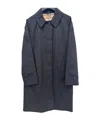 Burberry Camden Coat In Black