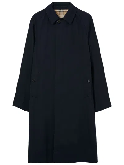 Burberry Camden Heritage Trench Coat In Coal Blue