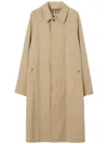 Burberry Camden Coat In Neutrals