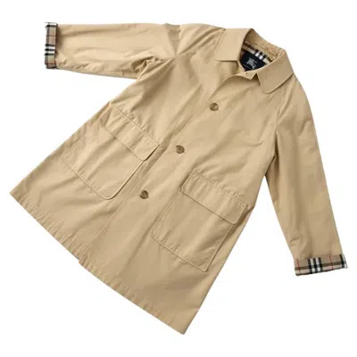 Pre-owned Burberry Camden Jacket With Two Large Front Pockets In Sand