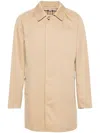 Burberry Cotton Gabardine Car Coat