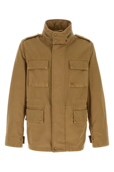 BURBERRY CAMEL COTTON JACKET