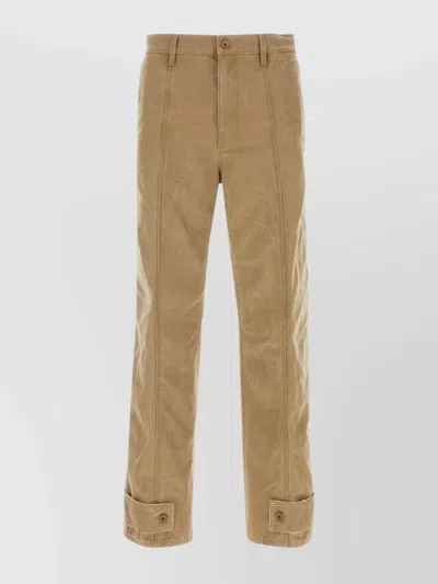 Burberry Jeans In Denim Cammello Uomo In Brown