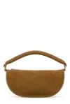 Burberry Camel Suede Hebden Handbag