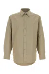 Burberry Poplin Shirt With Long Sleeves And Curved Hem