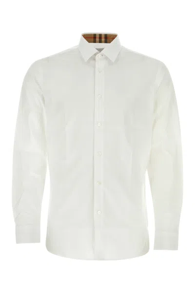 Burberry Camicia-xl Nd  Male In White