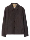 Burberry Reversible Quilted Nylon Coat Clothing In Brown