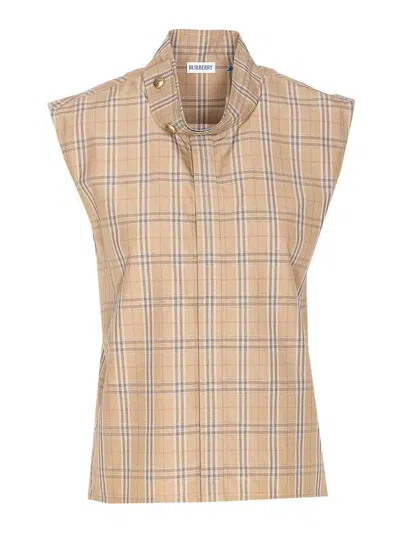 Burberry Camisa - Beis In Sand
