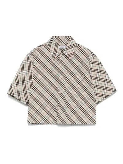 BURBERRY CHECKED SHIRT