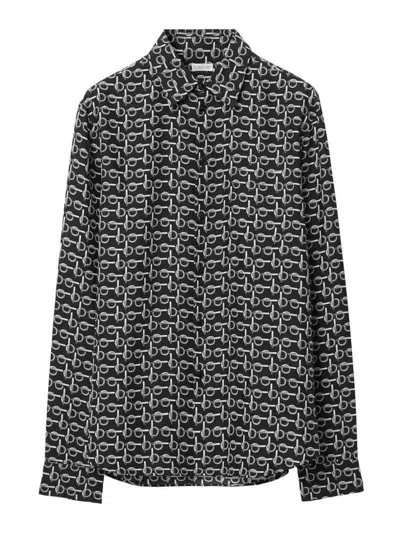 BURBERRY CAMISA - PLATA