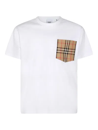 BURBERRY CAMISETA - BLANCO