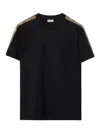 Burberry Ekd T-shirt With Check-inserts