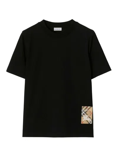 Burberry Jwear T Shirt In Black