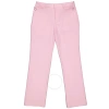 BURBERRY BURBERRY CANDY PINK WIDE-LEG TUMBLED WOOL TAILORED TROUSERS