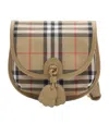 Burberry Canvas Check Crossbody Bag In Multi