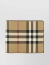 BURBERRY CANVAS CHECKERED BIFOLD WALLET