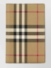 BURBERRY CANVAS CHECKERED BIFOLD WALLET