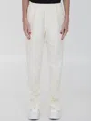 Burberry Canvas Pants In Cream