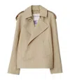 BURBERRY CANVAS TRENCH JACKET