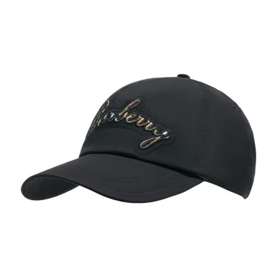 Burberry Cap In Black